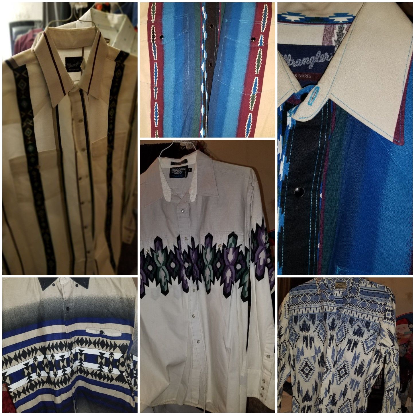 New Country western shirts & Jackets