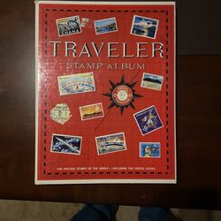 Unused Traveler Stamp Album Worldwide