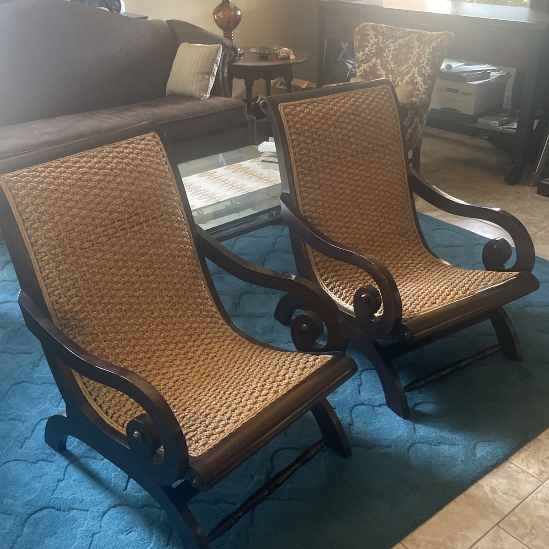Plantation chairs  From  Z Gallery