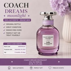 Coach Dreams Moonlight Eau de Parfum 40ml