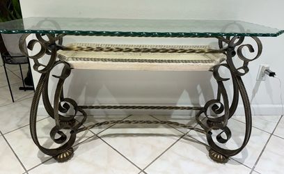 Glass Accent table