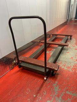 Extra Long Metal Warehouse Cart Dolly