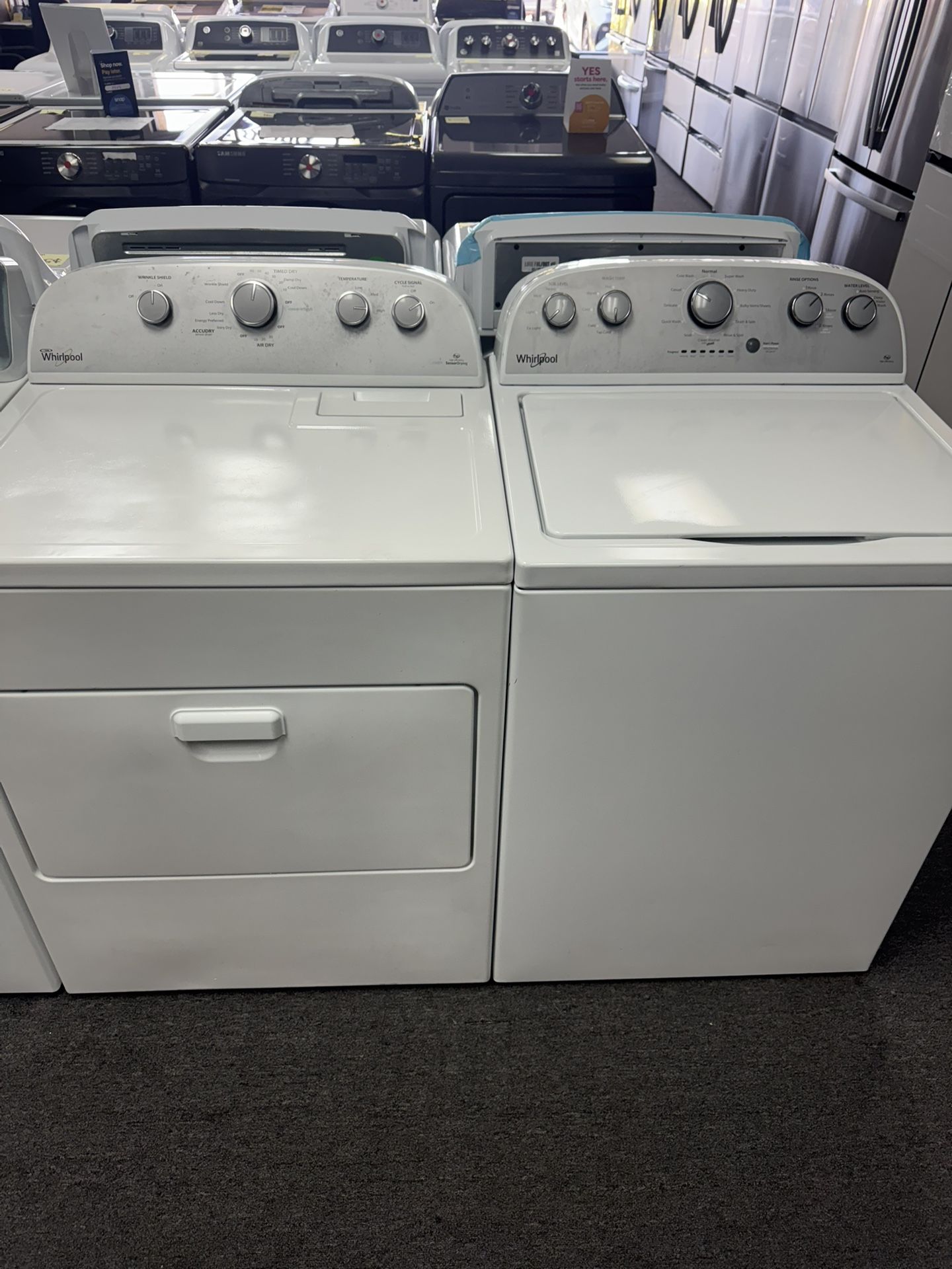 Washer And Dryer