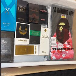 Colognes and T shirts 