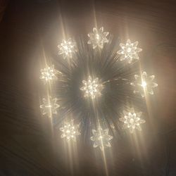 9 Point LED Star 🌟 Plug in Light, can be a Christmas Tree Topper