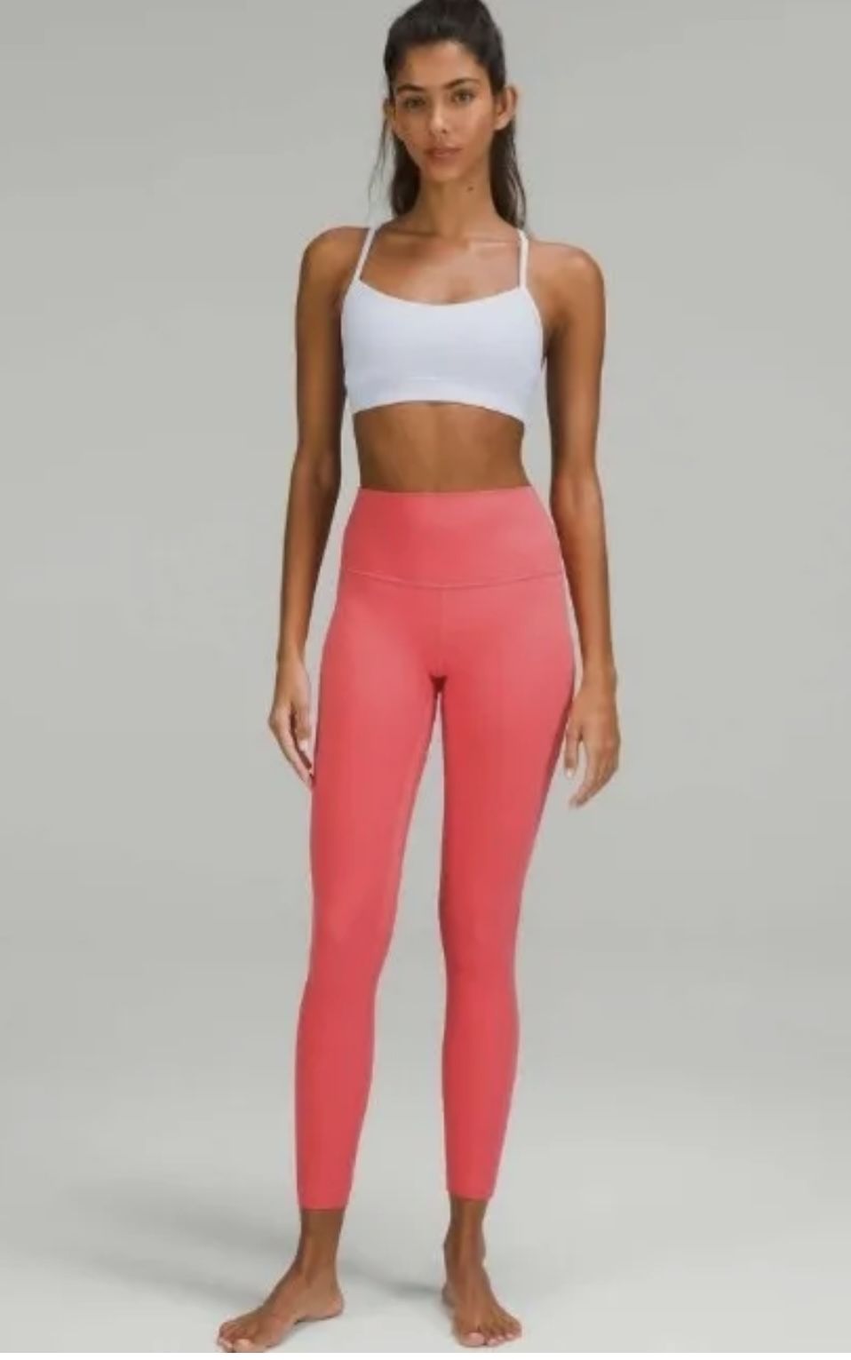 Lululemon align highrise 25’ Leggings size: 4 Guava Pink