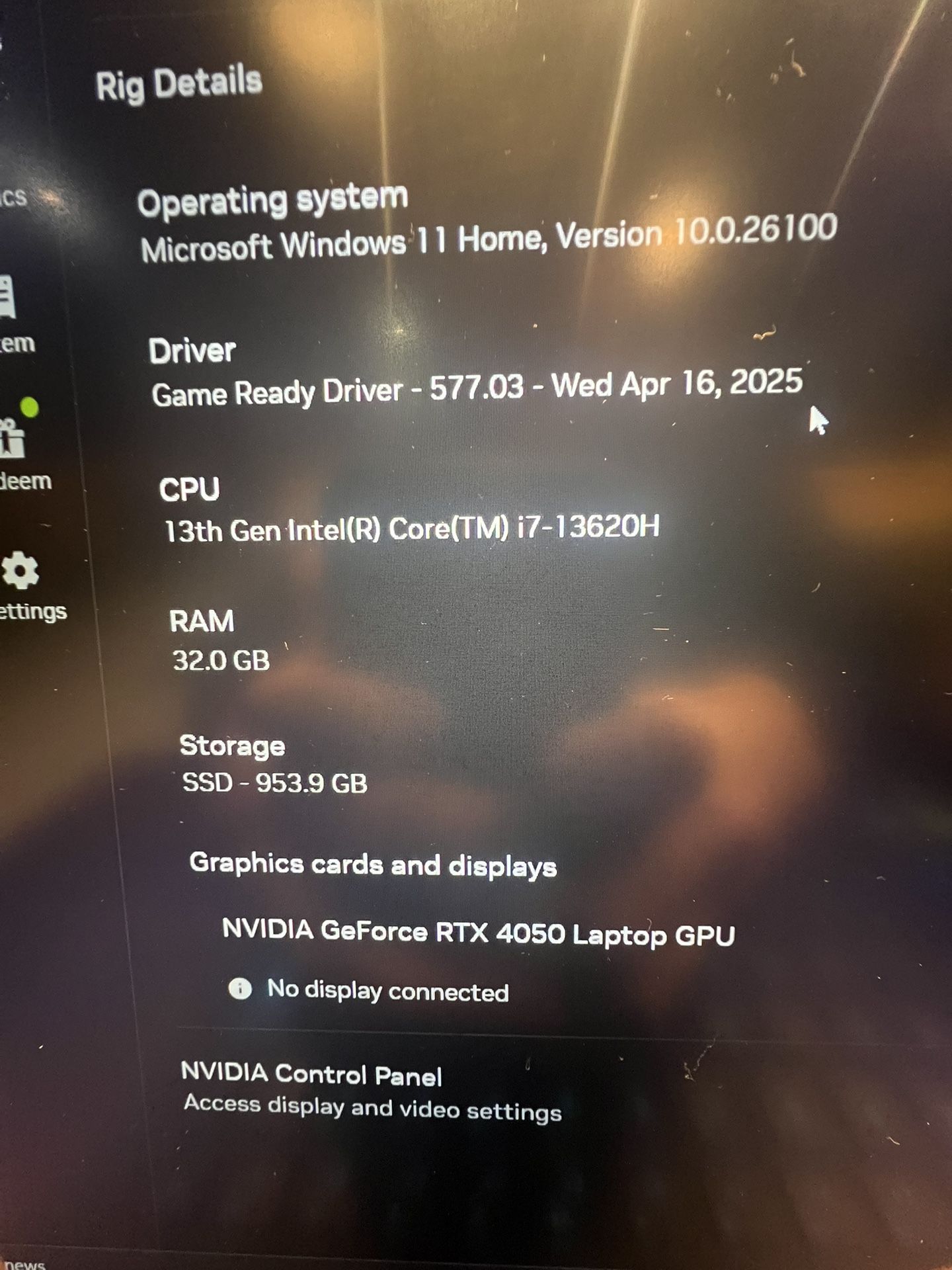 Gaming Laptop - OMEN I7