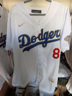 Kobe Bryant Nike LA Dodgers #8/24 World Series Champions Jersey