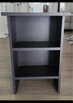 Dark brown  TV table/book shelf