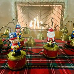 Vintage Mechanical Christmas Marching Band Playing 31 Songs