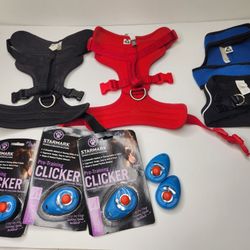 Top Paw Harnesses & Starmark Training Clickers