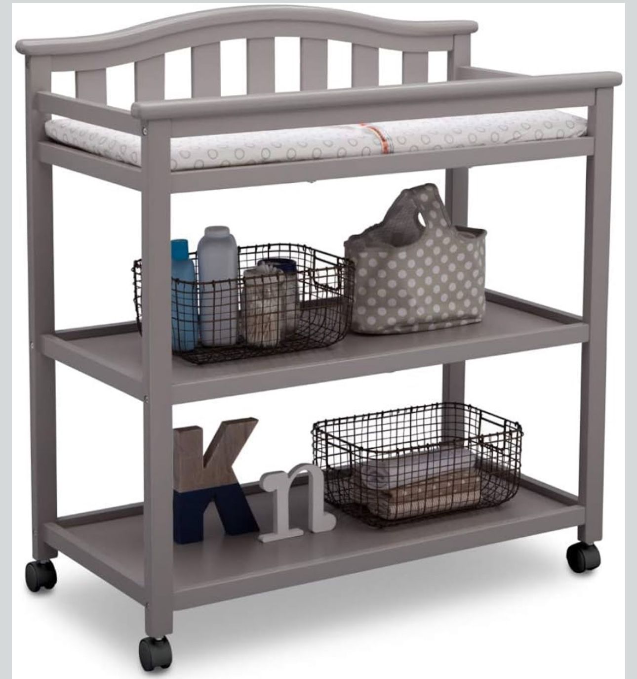 Changing Table Grey