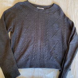 Womans Gray Cardigan