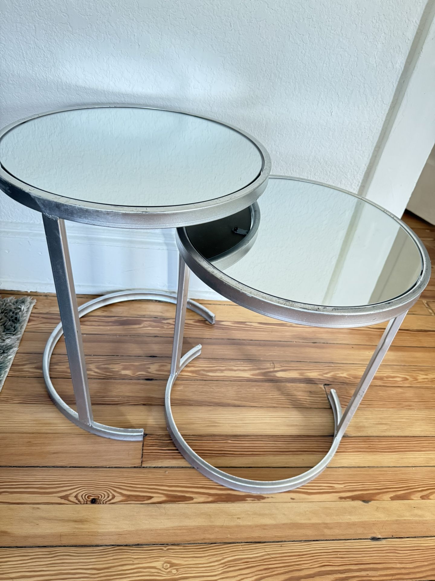 Mirrored end tables (Moving Sale)