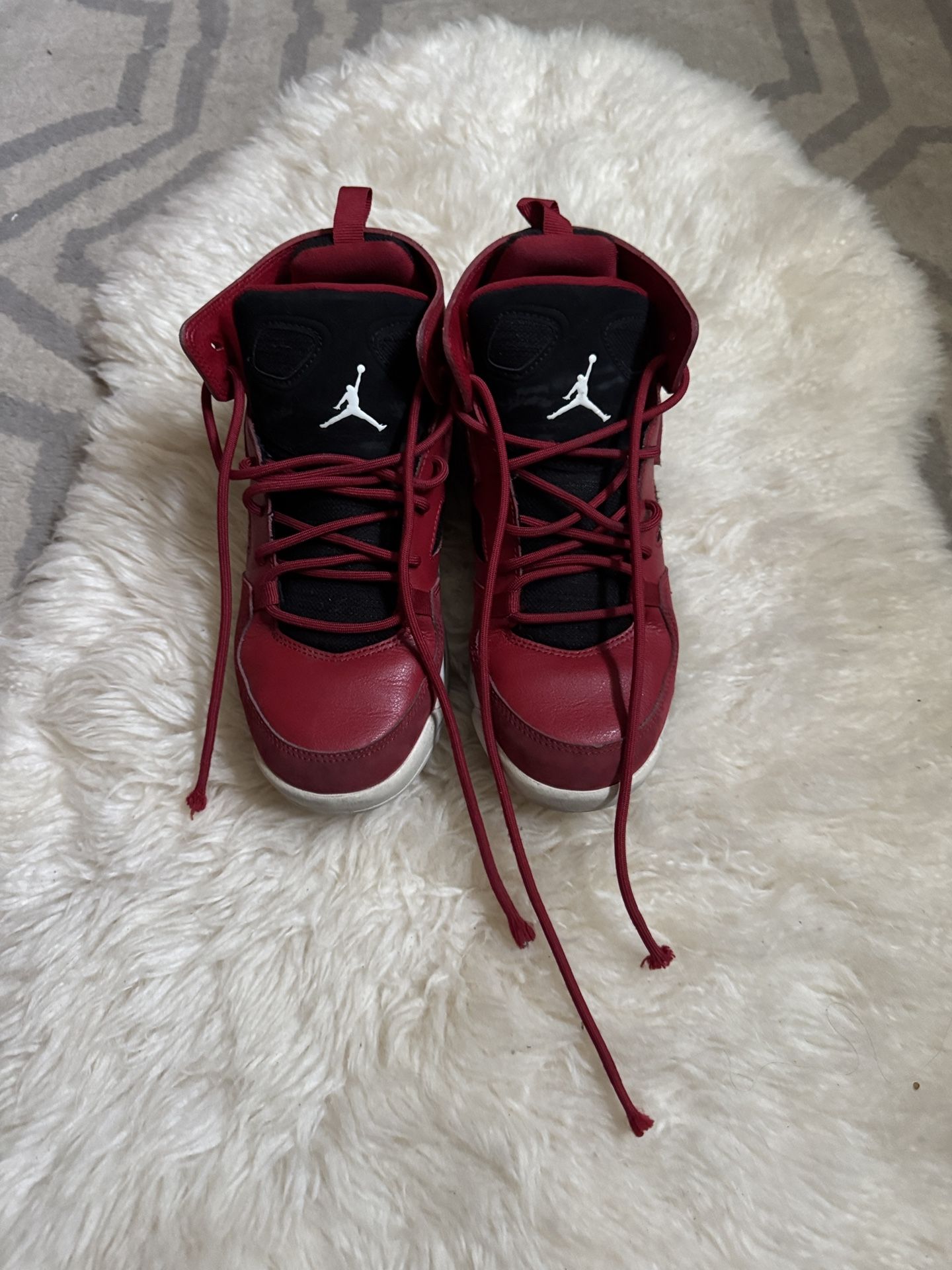 Nike Air Jordan 555472-600 Flight Club 91 Boys Size 5.5Y Athletic Shoes Sneakers