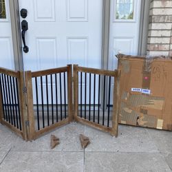 3 Panel Wooden Gate