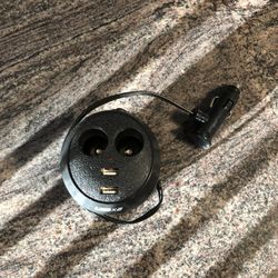 Car Cigarette Lighter Double Charger Adapter
