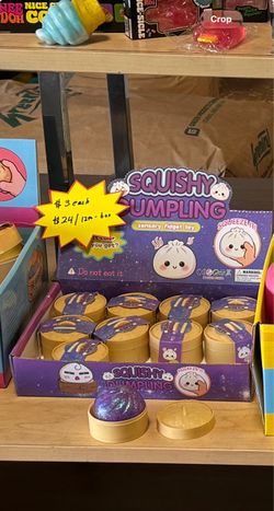Squishy Mini Dumpling Fidget Toy