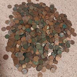 Wheat Pennys "Culls" Total of 1447