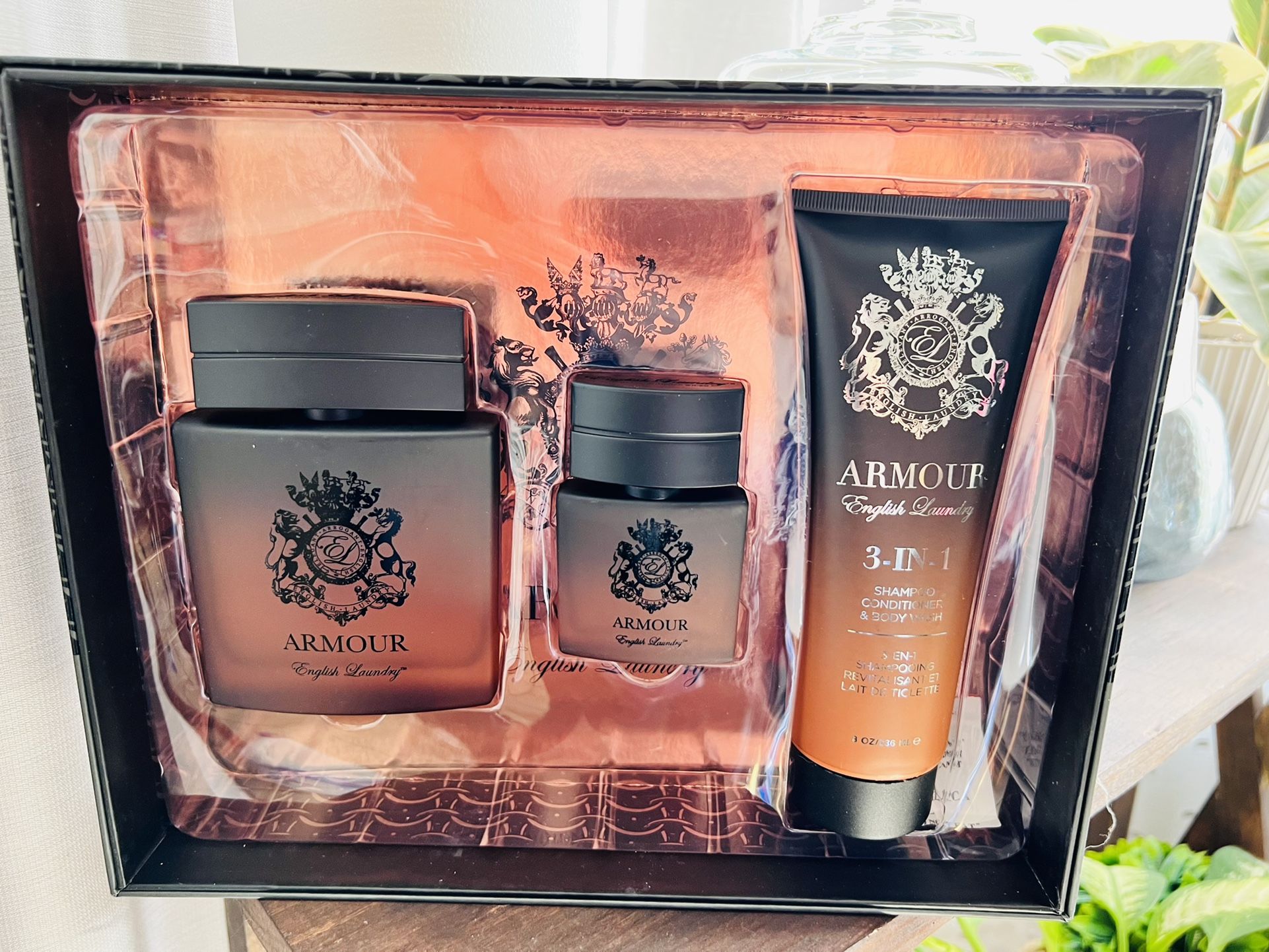 Brand New Mens Gift Set Armour English Laundry $$$60