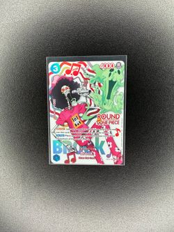 One Piece TCG Brook OP11-056 Round One Promo Card