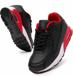 Kids Shoes Toddler Girls Sneakers Boys Running Sports Soft Soled Elastic Cushion Cool Black23