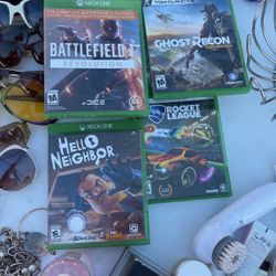 XBox one games ALL 4 For $30