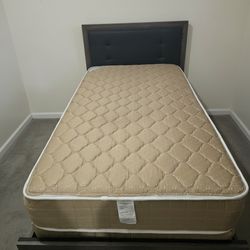 2 Brand New Bedframes With New Mattress. Was a gift to my parents but ended buying  foldable ones. Asking $450 each  O.B.O