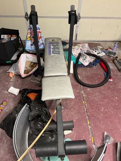 Workout weight bench