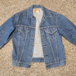 Vintage Levi's Denim Jacket, Size 38