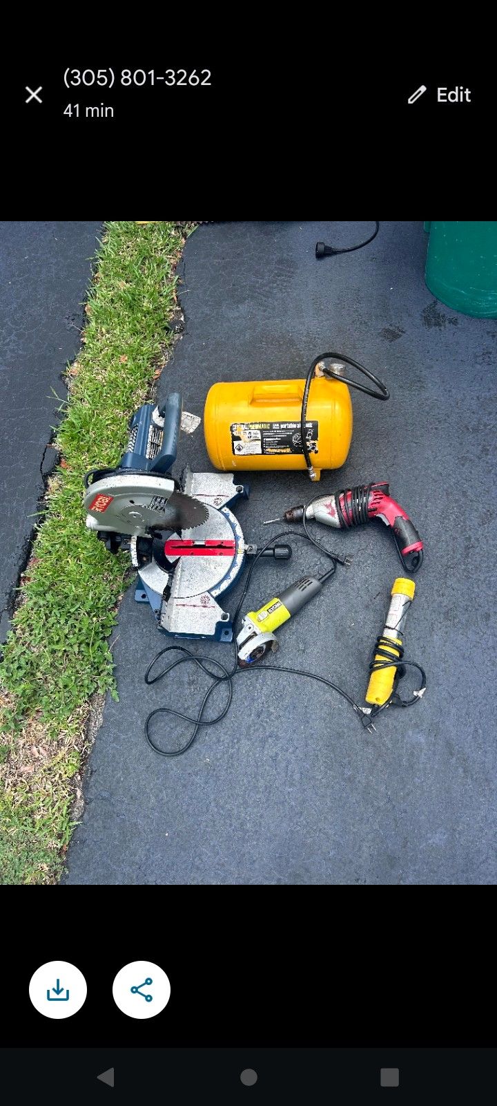 Ryobi Saw Drill Tool Bundle
