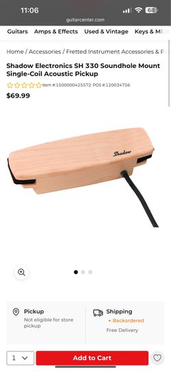 Guitar Pickup - Shadow