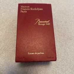 Baccarat Rouge 540 Cologne 