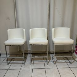 Counter Height Bar Stools Set of 3