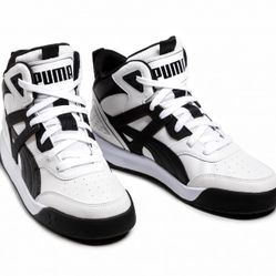 PUMA Big Kid Backcourt Mid JR. Basketball Shoes (New)
