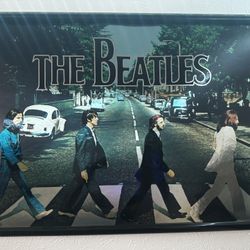 The Beatles Abby Road Poster On Foil 