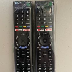 2 Pack Remote Control replace for Sony TV