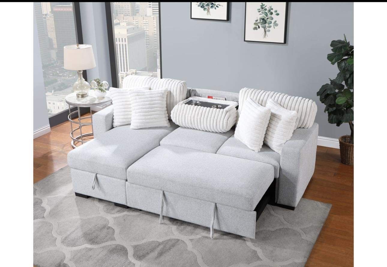 Brand New Sofa Sleeper With USB Ports For 799 for Sale in Queens, NY