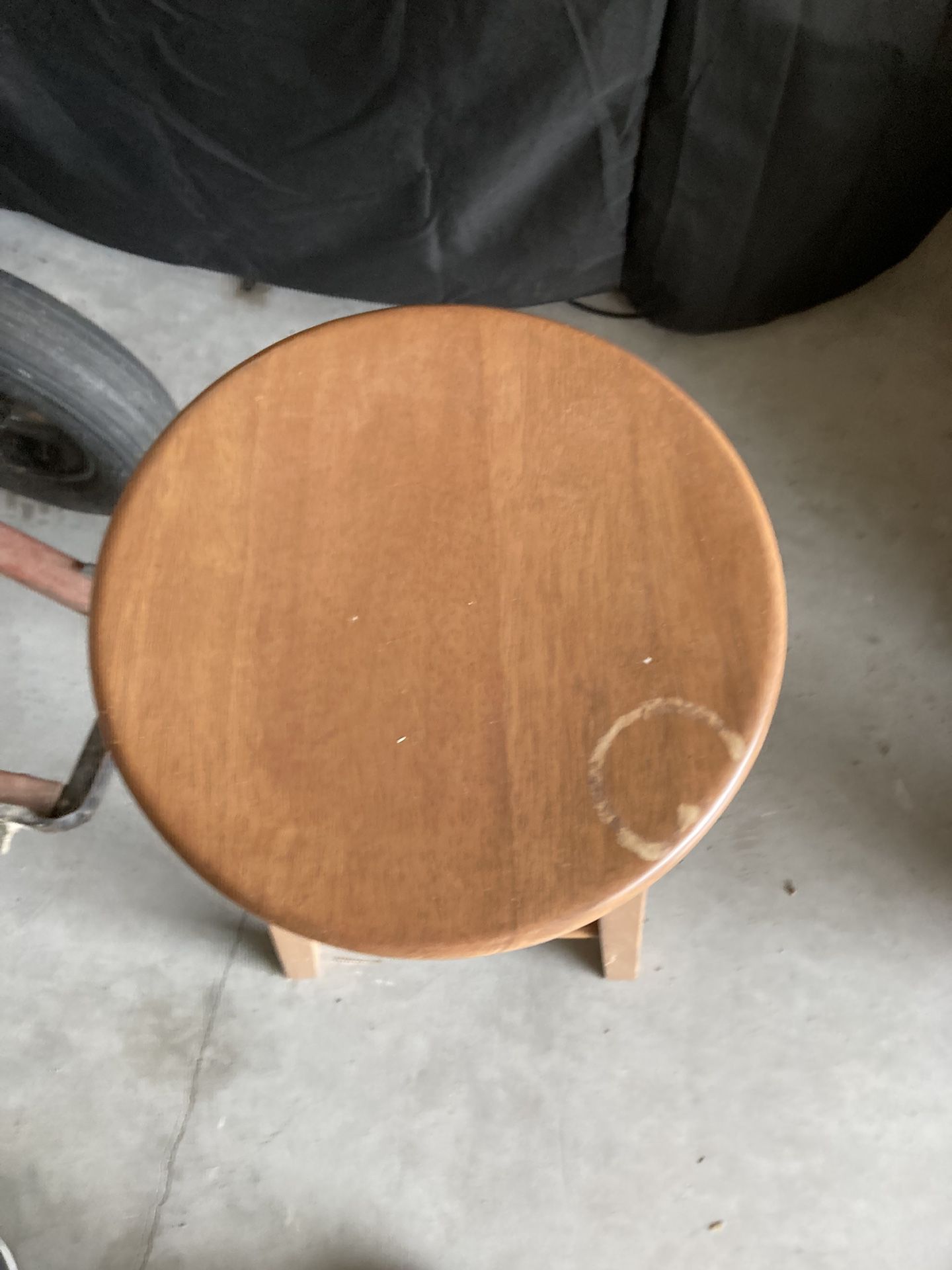 Wooden Stool Used In Activity Room