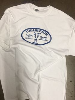 Champion racing frames flat track BMX shirt