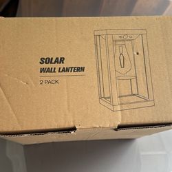 Solar Lights. 