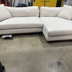 White Couch 1 Years Old