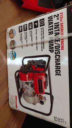 Predator 212cc 2" Gasoline Water Pump