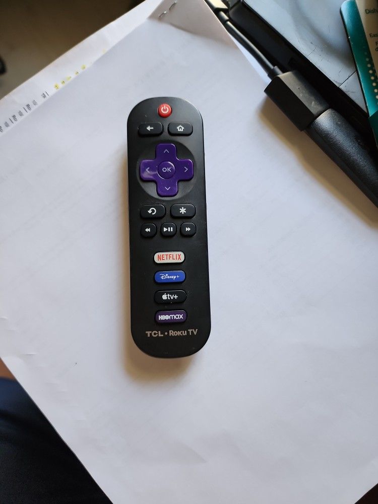 Original Roku TV Remote For TCL TV