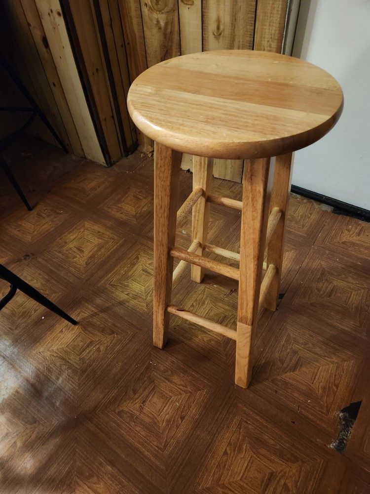 Wooden Bar Stool