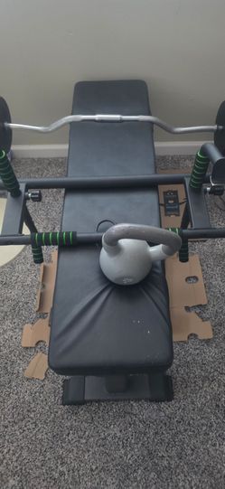Flat weight bench