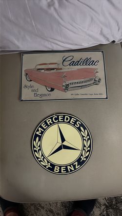 Vintage Metal signs
