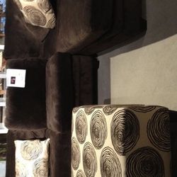 Fast Delivery! Limited Stock ! $39 down payment only Jaylin Chocolate Sectional &Couch &Living room set