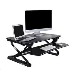 FlexiSpot 35"W Manual Sit-Stand Desk Converter