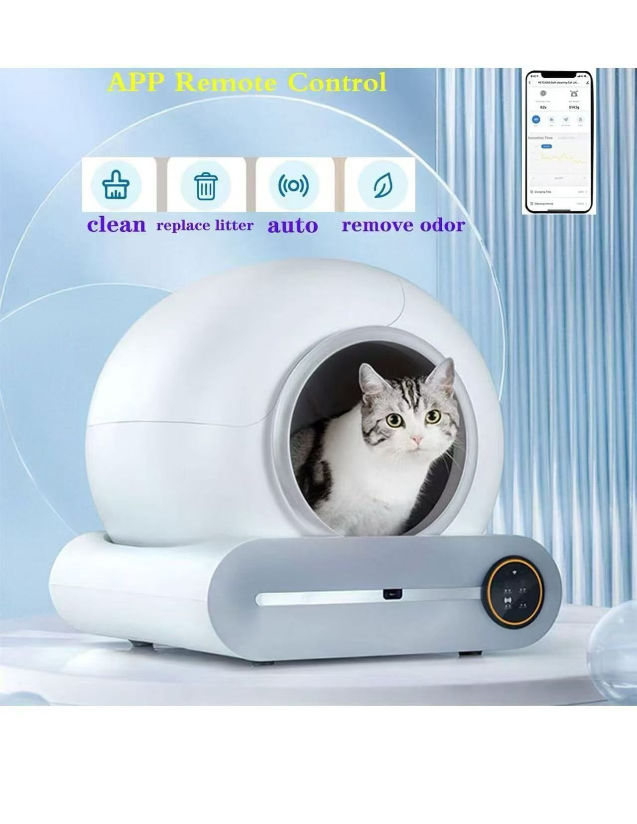 🔥*Self-Cleaning Cat Litter Box